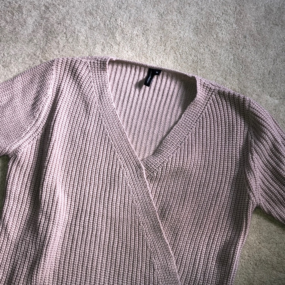 Knit Open Front Sweater